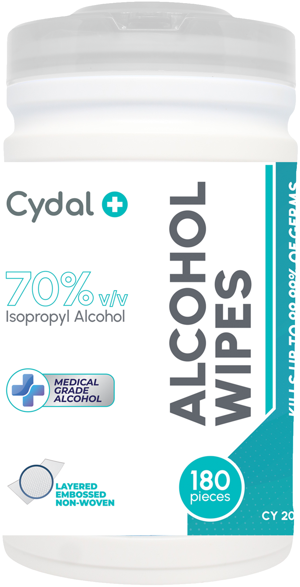 NJM CYDAL+ ALCOHOL WIPES (180’S) (CY 2003) Nur Jaya Medic Sdn Bhd
